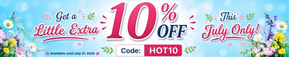 Summer Coupon 10% OFF